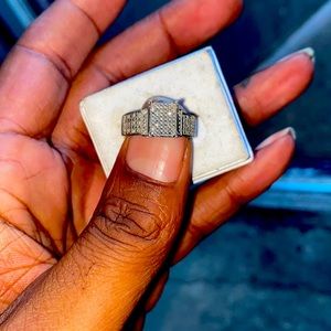 Size 7 diamond ring originally paid $350